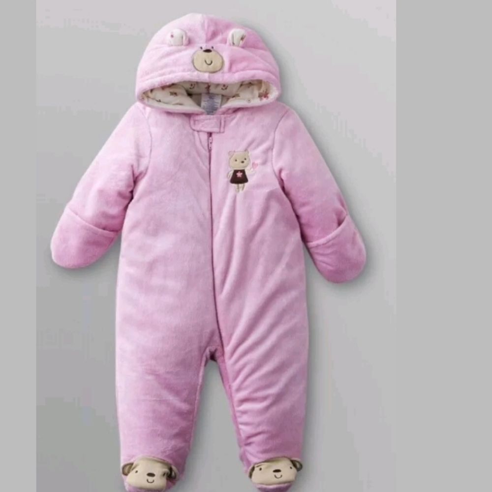 Little Wonders Plush Pram Snowsuit 0-3 Months